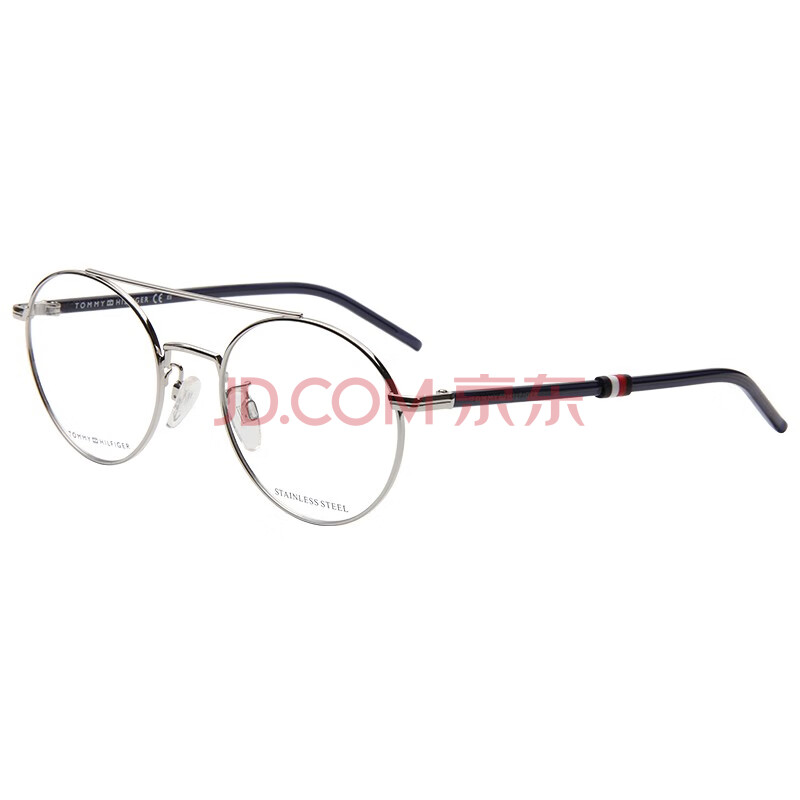 汤米·希尔费格 tommy hilfiger 男女款银色光学眼镜架眼镜框 th 1738