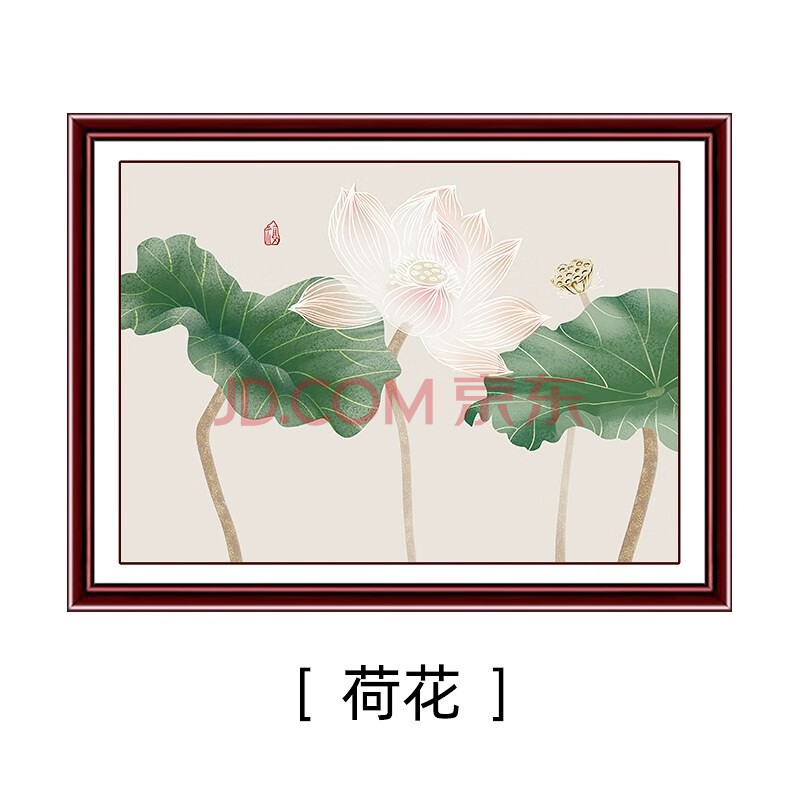 电表箱装饰画免打孔新中式大尺寸配电箱电闸箱遮挡挂