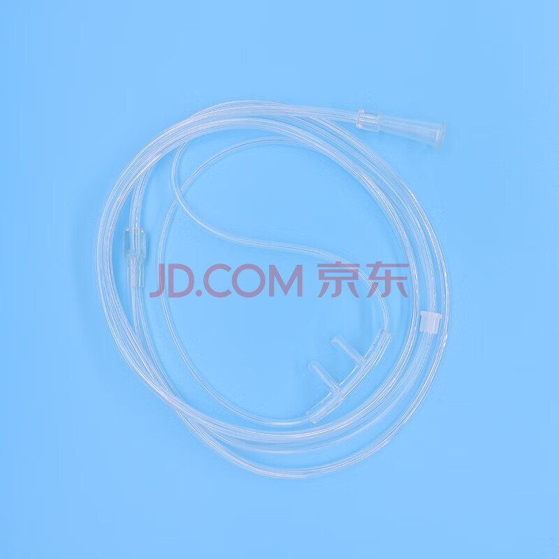 huayue)一次性使用鼻氧管套头式双鼻塞医用吸氧管氧气管 制氧机输氧管