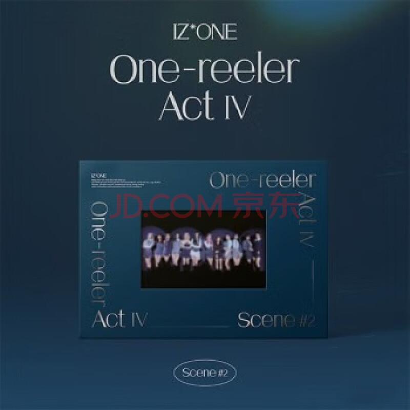 iz*one izone 迷你4辑 one-reeler / act Ⅳ 专辑 版本2 蓝色