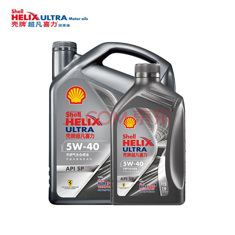 壳牌(shell) 超凡喜力全合成机油 都市光影版灰壳 helix ultra 5w-40