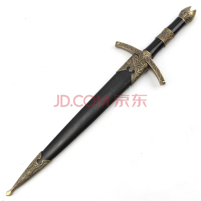 欧洲中世纪西洋剑小短剑宝剑古罗马十字军指挥剑骑士剑cos道具收藏