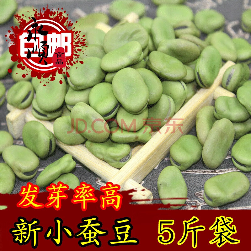 干生小蚕豆新发芽菜专用 新货罗汉豆农家自种青胡豆做种子5斤