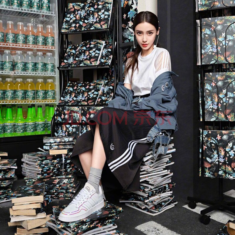 adidas阿迪达斯官网2021春季新款三叶草女鞋杨颖baby同款经典运动鞋