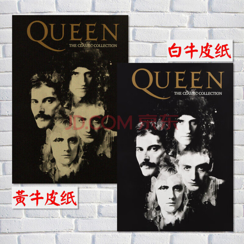 吉他海报 queen皇后乐队波西米亚狂想曲摇滚琴行古典音乐装饰挂画