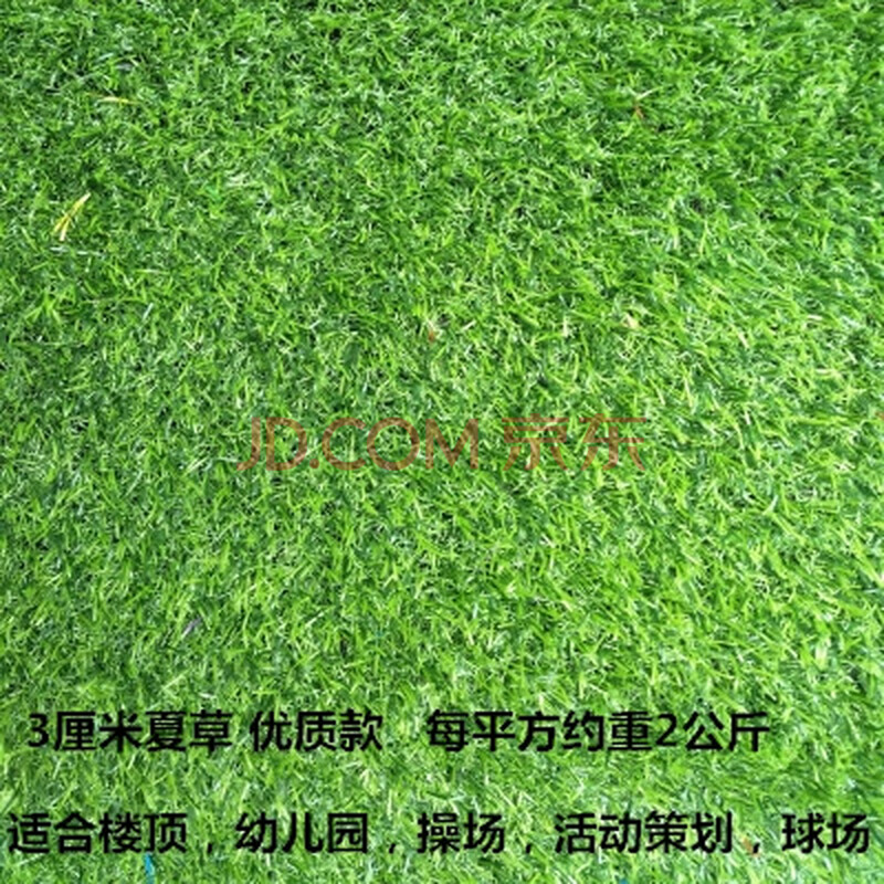人造草坪仿真草坪户外假草皮幼儿园学校彩色跑道红色草坪地毯垫子 3cm