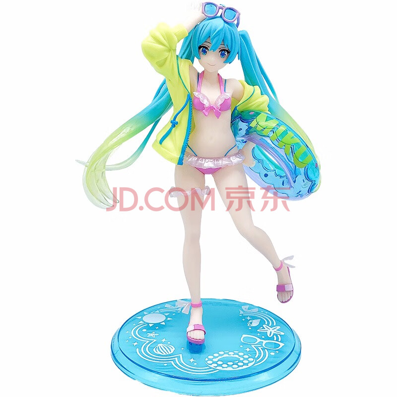 ucgo taito 初音未来miku 手办模型玩具 18cm 初音泳装