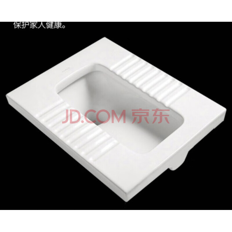 科勒蹲便器后进前排后排大便器带挡水蹲坑式蹲便池大便器 17908t-m1