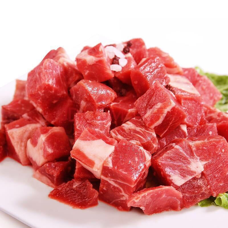 精修新鲜牛腩块 牛肉块 生肉生鲜牛肉粒火锅食材 新鲜