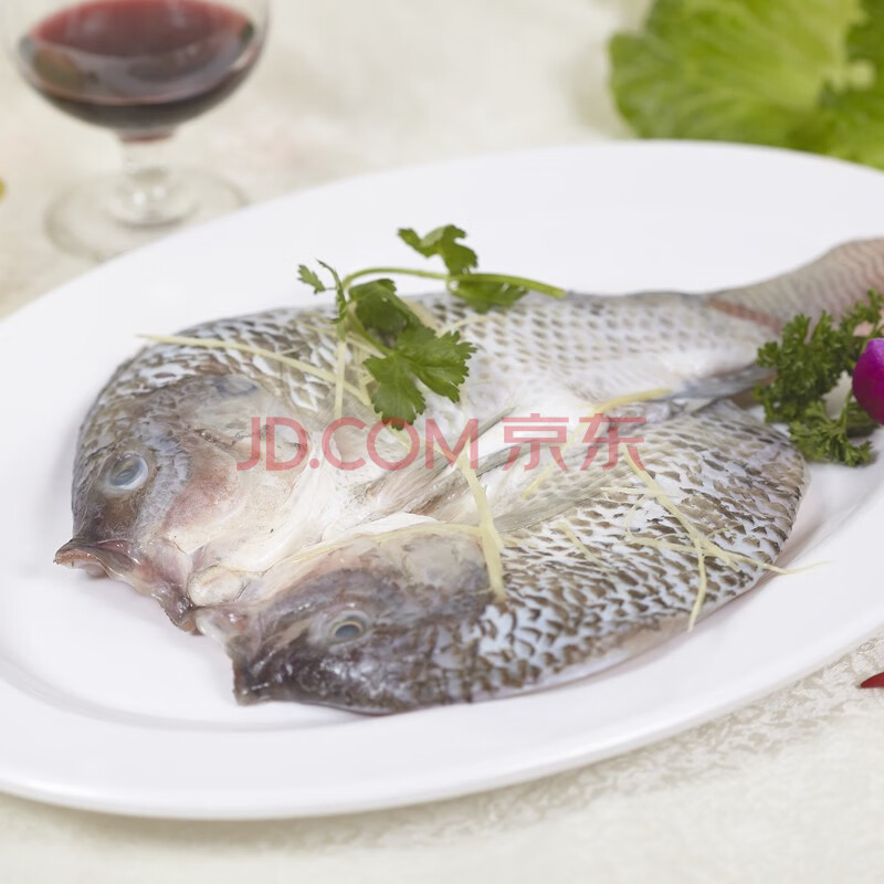 中亿鱼港 冷冻三去 花雕斑500~600g 罗非鱼 生鲜 烧烤食材 调理方便
