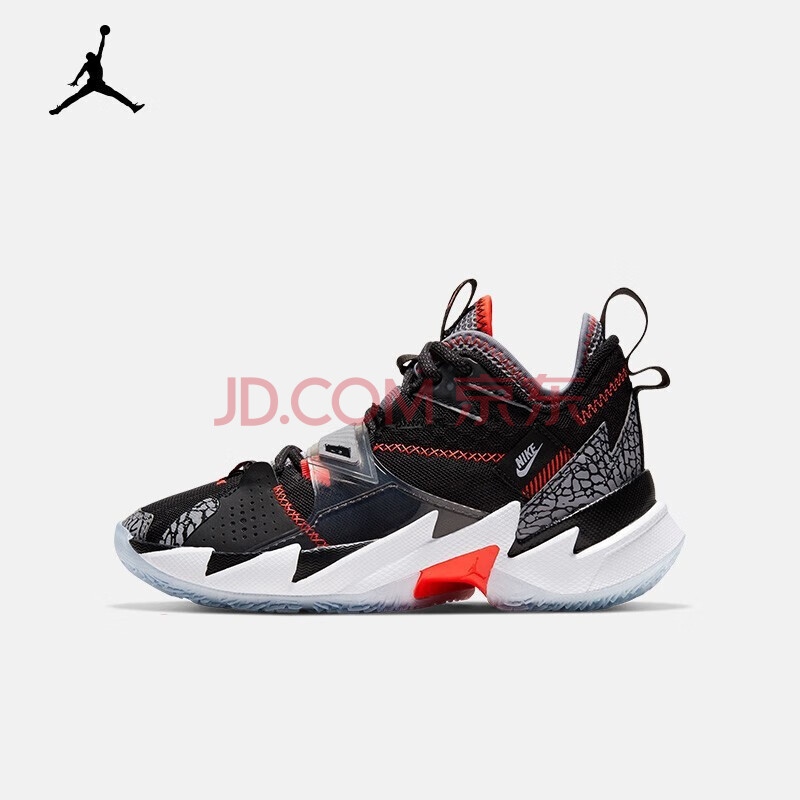 nike耐克aj大童 air jordan 2020新款大童威少3代实战