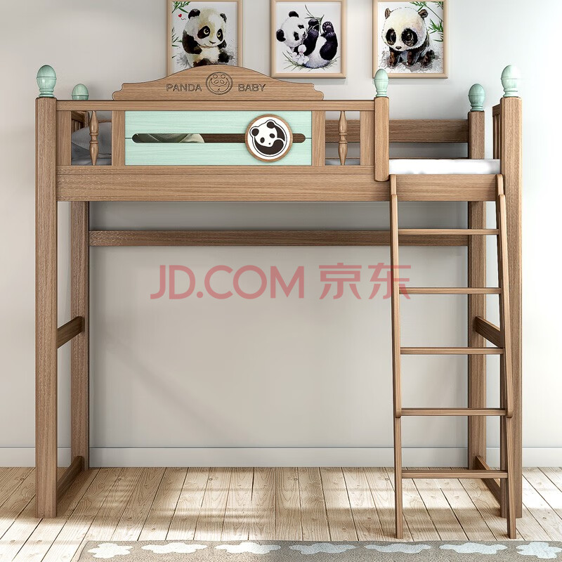床上床下桌高低床带书桌衣柜多功能组合床省空间小户型床 上铺 爬梯