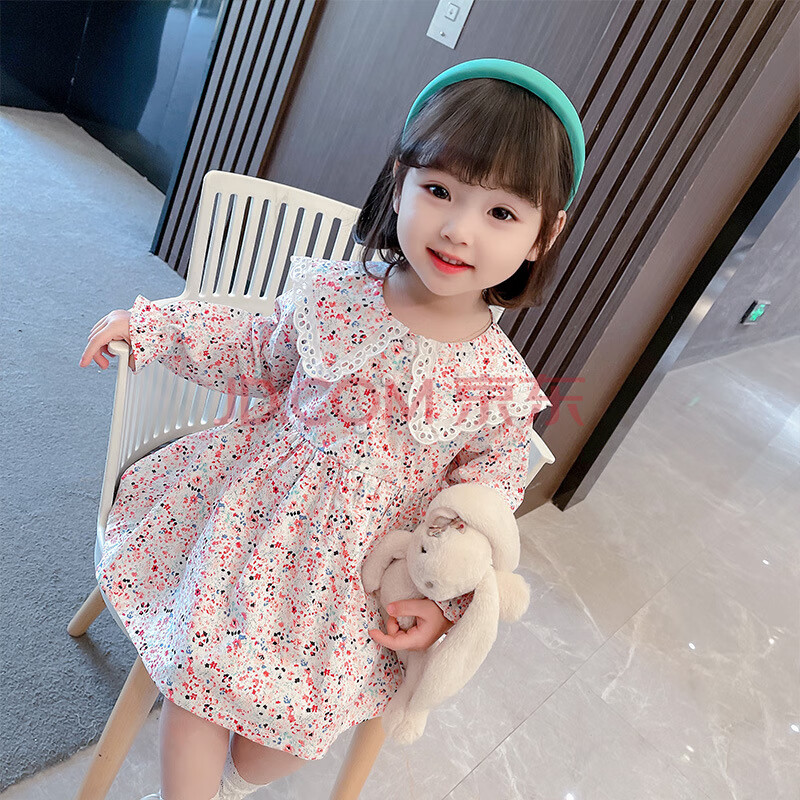 咔艾龙童装女儿童套装2021春季新款韩版可爱甜美中小童1-9岁小女孩