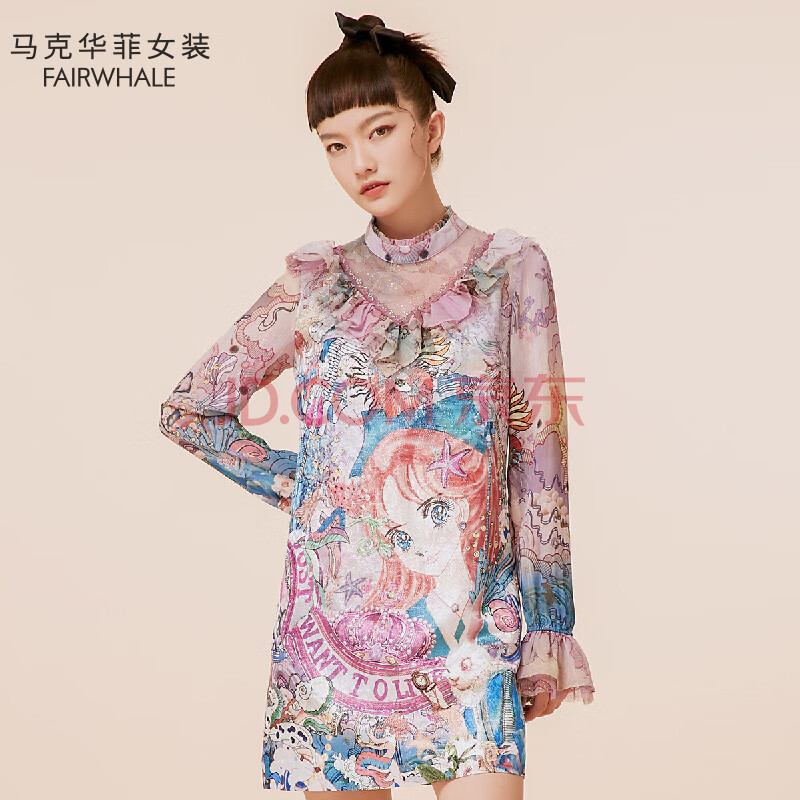 女装 连衣裙 马克华菲(fairwhale 马克华菲fairwhale creative urban