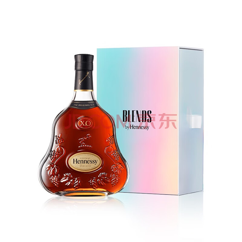 轩尼诗x.o blends by hennessy开幕炫彩特别版 700ml