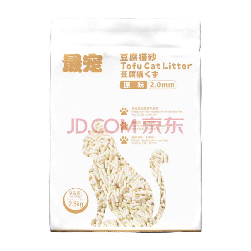 最宠最宠(paddytime)原味奶香豆腐猫砂10kg