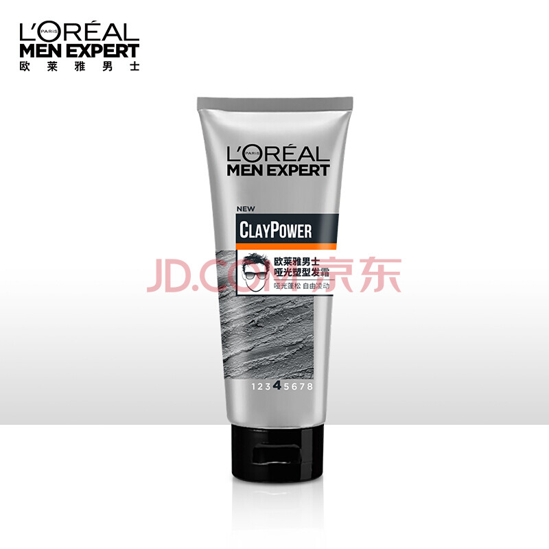 免邮欧莱雅(loreal)男士清爽控型乳液发蜡100ml(液体发蜡发泥发膏发胶