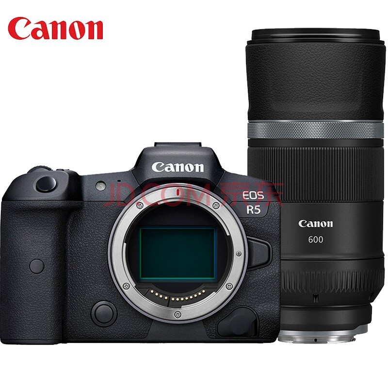 佳能(canon)eos r5 全画幅专业微单相机 约4500万有效像素 8k超清视频