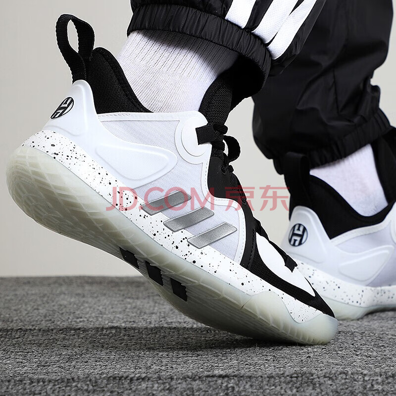 adidas阿迪达斯男鞋篮球鞋 2021春季新款哈登签名款篮球场上实战耐磨