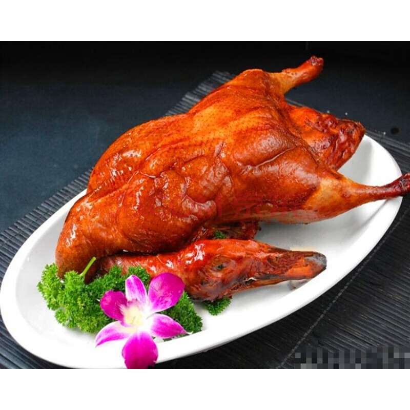 安徽芜湖特产美食小吃正宗新鲜红皮烤鸭吊炉烤鸭脆皮烤鸭整只 红皮
