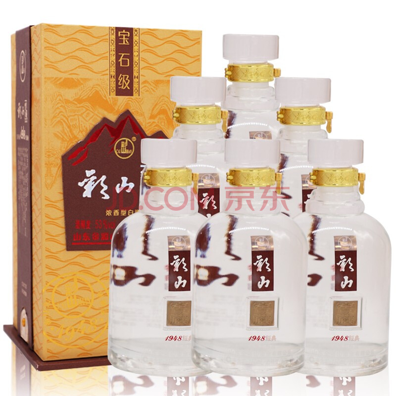 彩山酒 53°彩山1948窖藏 460 ml*6 整箱出售 整箱