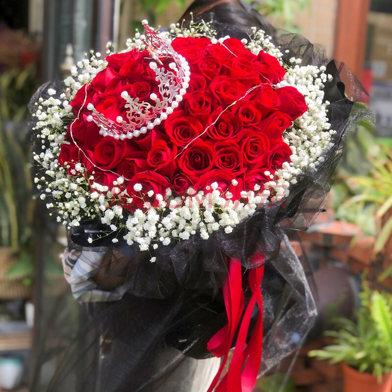 维纳斯鲜花速递红玫瑰花束生日礼物求婚告白圣诞节礼物送女友北京上海