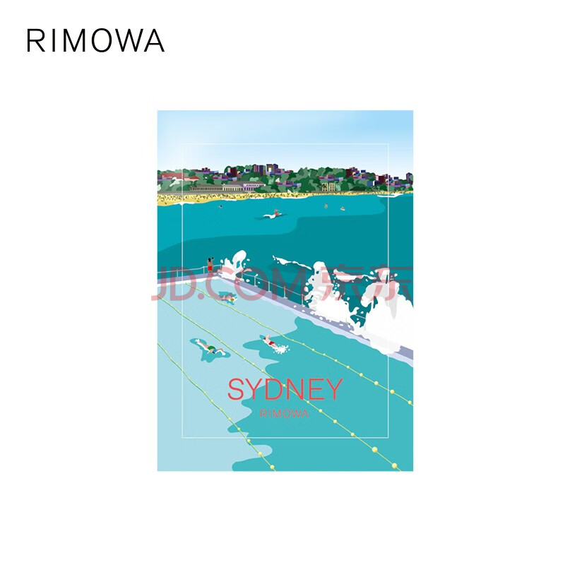 rimowa/日默瓦 城市系列贴纸单张行李箱旅行箱贴纸 悉尼