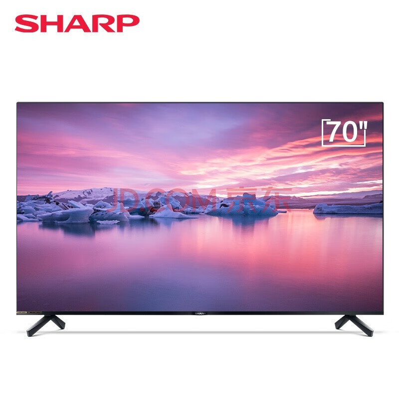 夏普(sharp)4t-m70q5ca 70英寸4k高清智能全面屏平板液晶电视机 4t