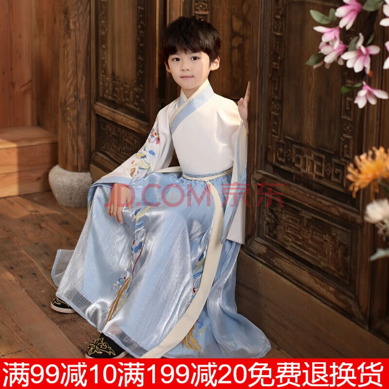 儿童汉服男汉服男童儿童古装汉服男童汉服夏装套装儿童原创汉服春秋