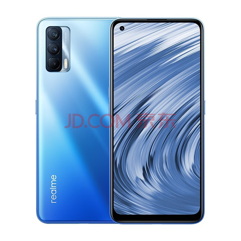 oppo realme 真我 v15 oppo旗下 全网通5g手机 镜湖蓝 8gb 128gb