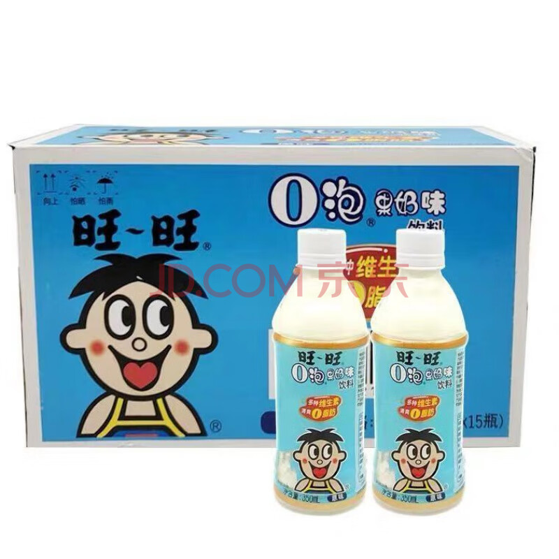 o泡果奶 350ml*6瓶装 旺牛奶o泡果奶味饮料 草莓原味0