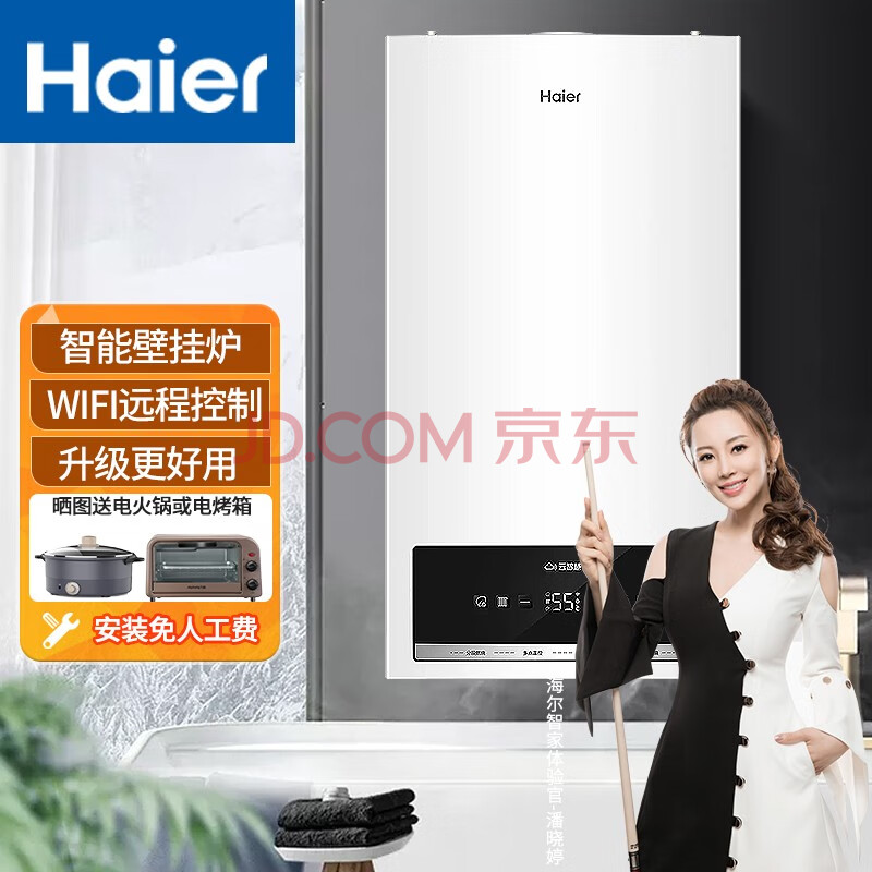 家用wifi智控全屋热水天然气恒温热水器地暖锅炉暖气片采暖洗浴两用hs