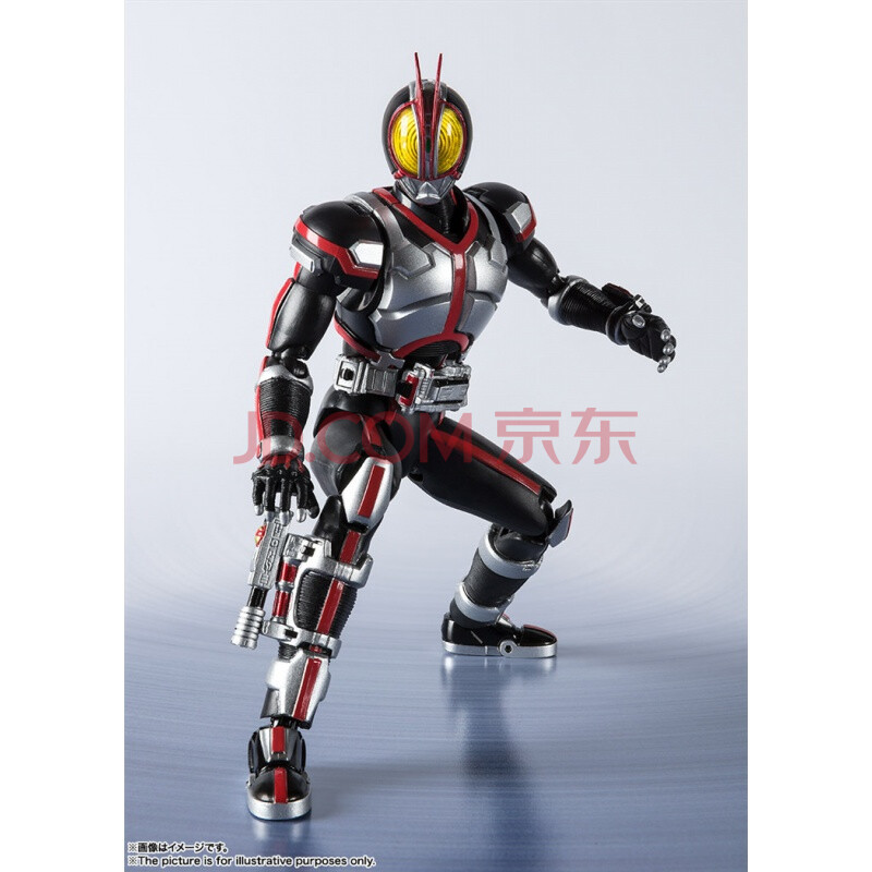 万代(bandai) 日版 shf 假面骑士555 faiz 巧爷 乾巧 带地台 20骑士踢