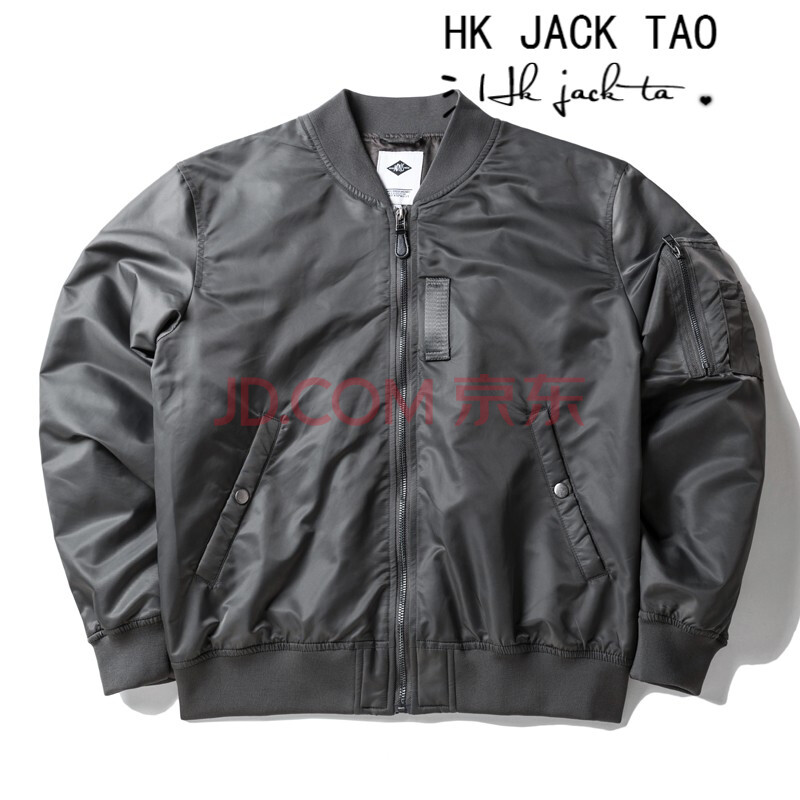 hk jack tao 夹克 香港潮牌春季潮流ma1百搭棒球服飞行员夹克外套男潮