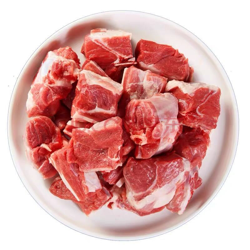 顺丰速运 国产新鲜羊肉块冷冻羔羊原切羊肉块羊多肉带