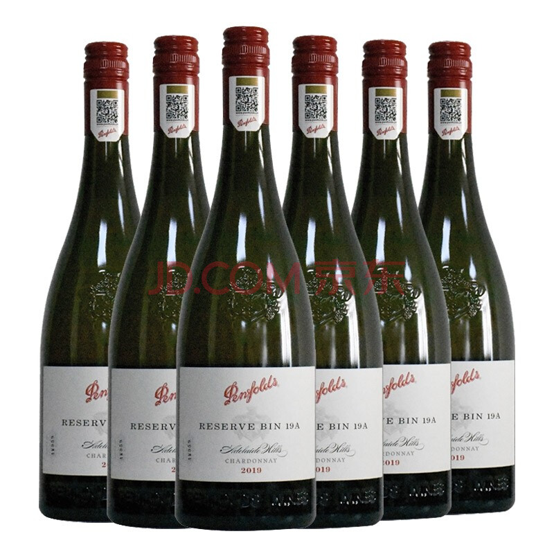 奔富penfolds 红酒 澳大利亚原瓶进口 白葡萄酒 bin19a霞多丽干白 750