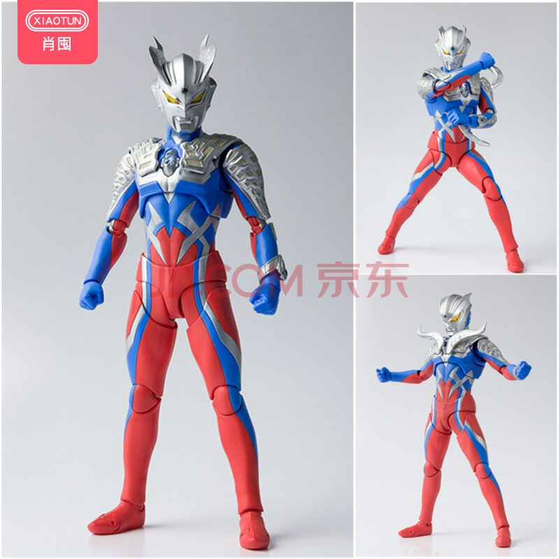 万代(bandai)同款赛罗奥特曼act玩具超可动人偶手办模型银河换手换