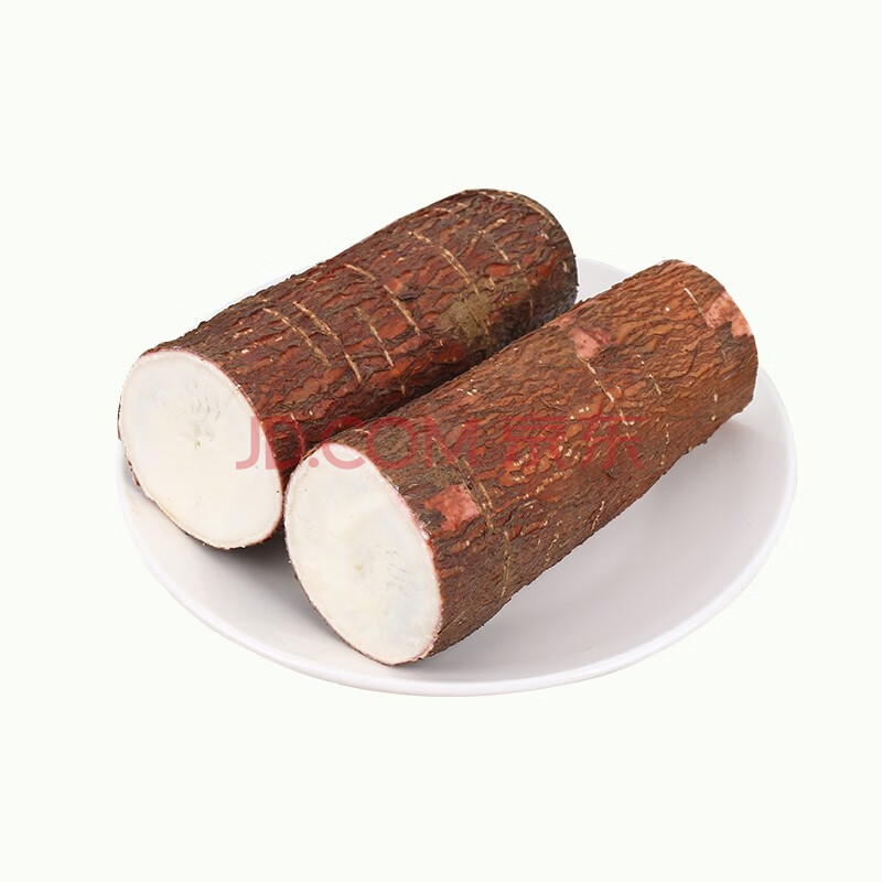 广西面包木薯新鲜现挖红皮白肉木薯粗粮番薯树薯 3斤