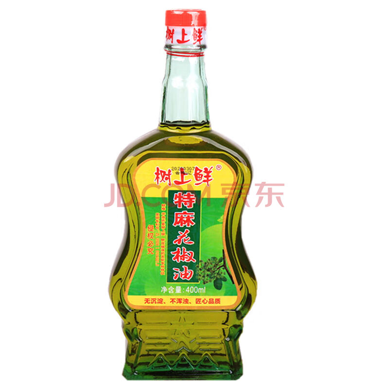 新鲜货四川特麻花椒油鲜榨花椒油凉拌菜佐料 树上鲜特麻花椒油400ml*1