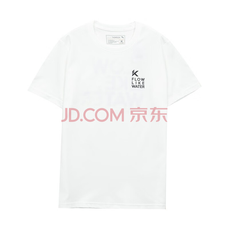安踏运动短袖t恤男子2021夏季新款kt篮球文化衫休闲半袖152121179