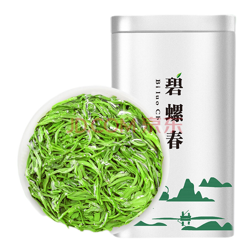 画景湾 碧螺春绿茶2021新茶正宗原产地茶叶散装明前春茶嫩芽 500g