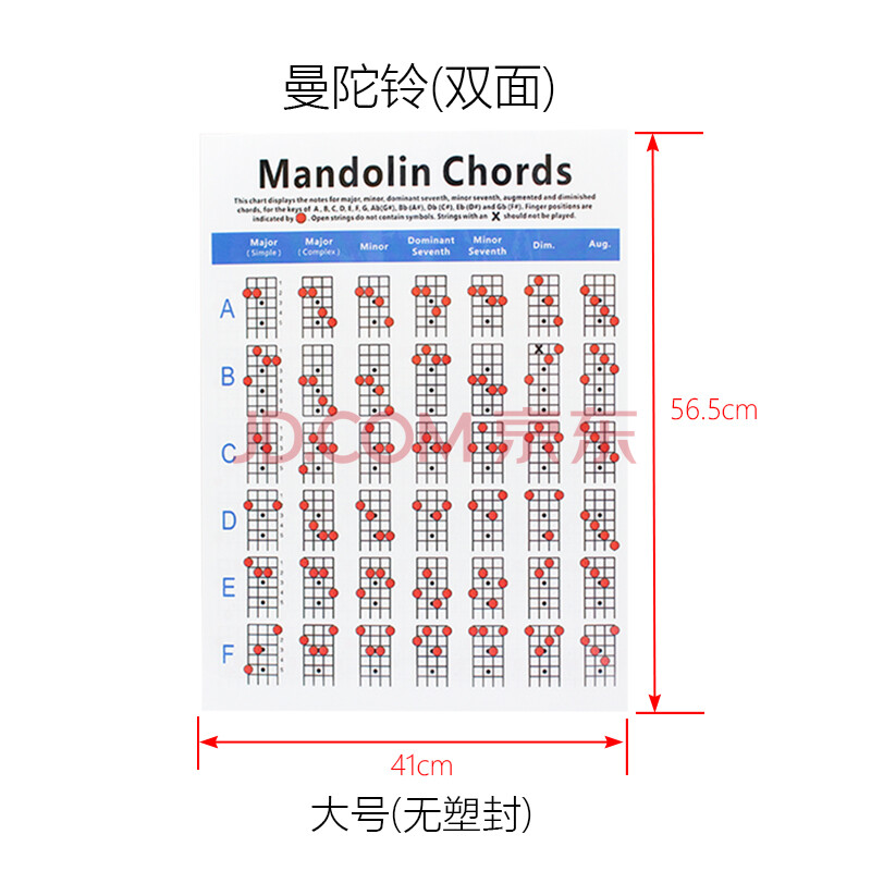 乐器和弦图 和弦指法练习训练图解 吉他钢琴曼陀铃贝斯萨克斯大全one