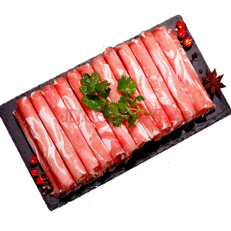 4斤新鲜内蒙古羊肉卷涮火锅烧烤食材批发调理生山羊肉