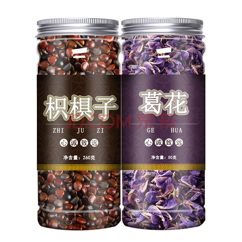 枳椇子葛花茶葛根花茶特级野生罐装