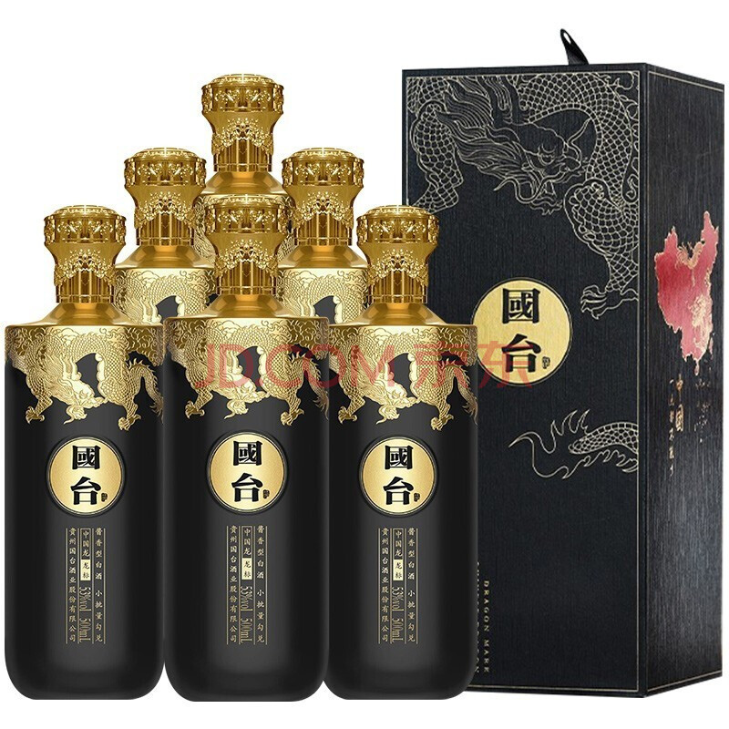 贵州国台酒 53度 酱香型白酒 送礼迎宾 高度礼盒酒水