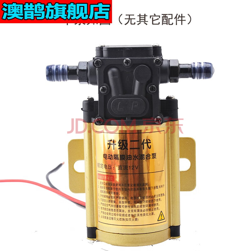 电动抽油泵抽油器12v24v220v汽车油箱抽油泵汽油柴油自吸泵加油机 24