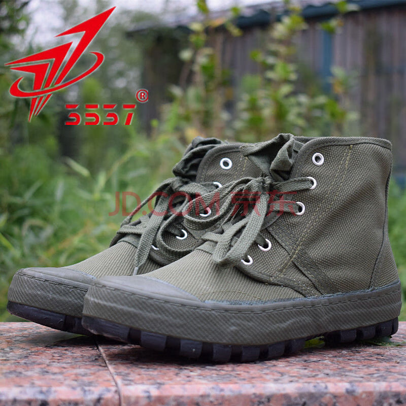 3537解放鞋 3537高帮解放鞋男迷彩鞋户外登山鞋耐磨黄