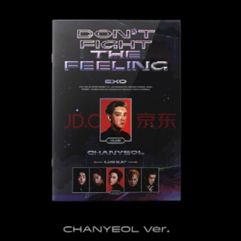 现货exo 特别 don"t fight the feeling 专辑 海报 expansion 灿烈