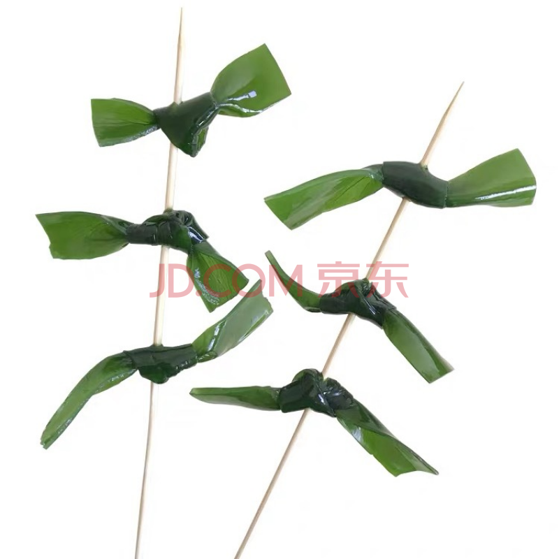 新鲜特厚嫩绿海带结2/5斤整箱盐渍海带中小扣串商用食材批发 海带小结