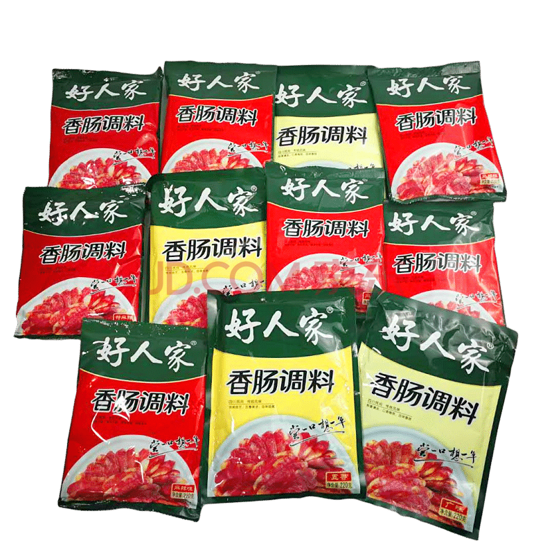 好人家香肠调料正宗川味麻辣广味老腊肉四川腊肠灌肠作料批发 好人家